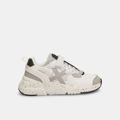 Sneakers de niño Munich con velcro, Blanco Sneakers de niño Munich con velcro, Blanco